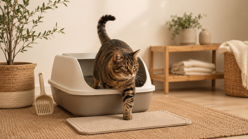 Maison de Toilette chat