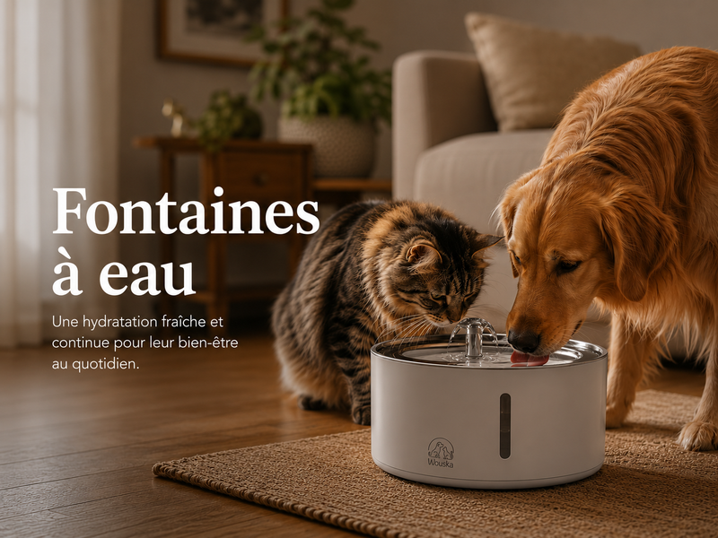 Fontaine à eau pour chat