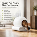 Litière autonettoyante pour chat
