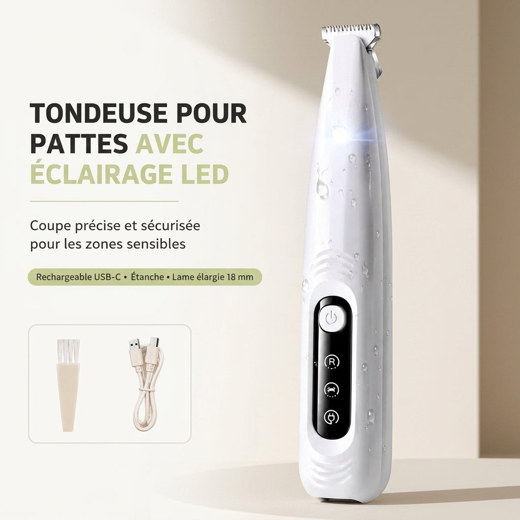 Tondeuse pattes pour Chien