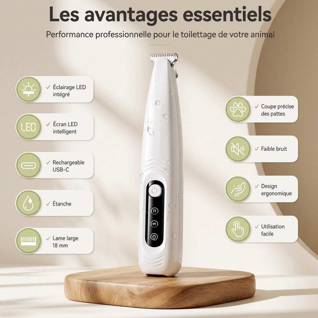 Tondeuse pattes pour Chien