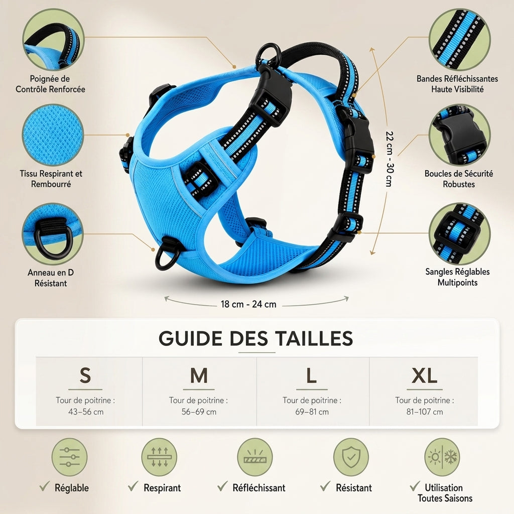 Harnais pour Chien