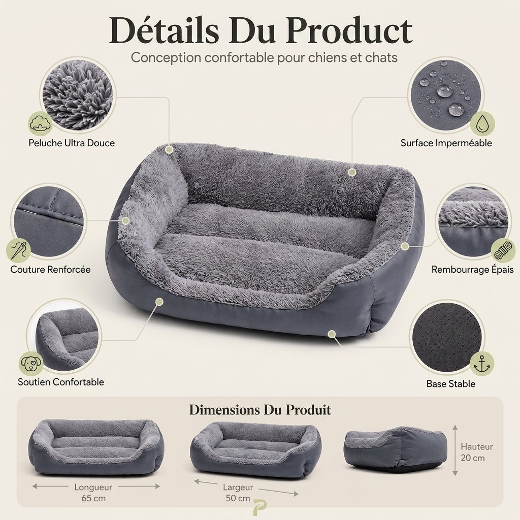 Lit confort pour Chien