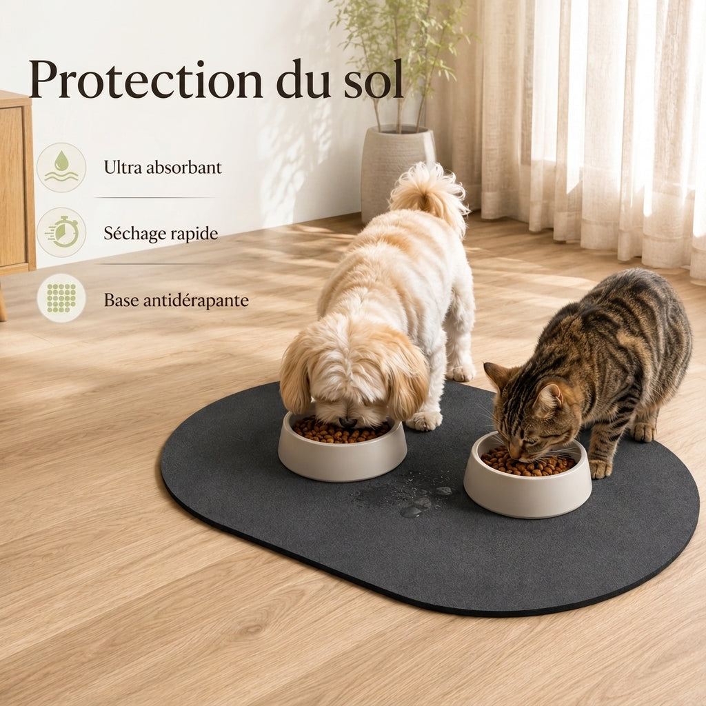 Tapis litiere absorbant pour Chat