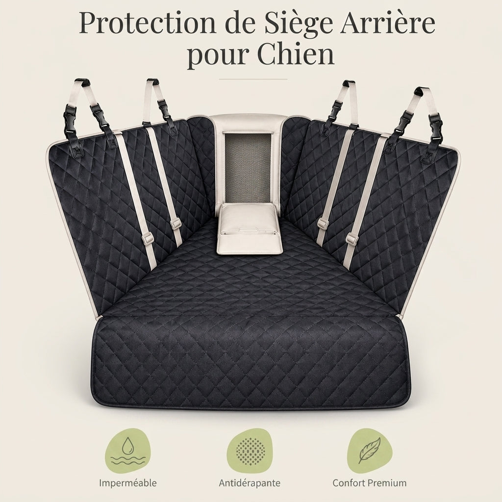 Housse banquette arrière voiture pour Chien