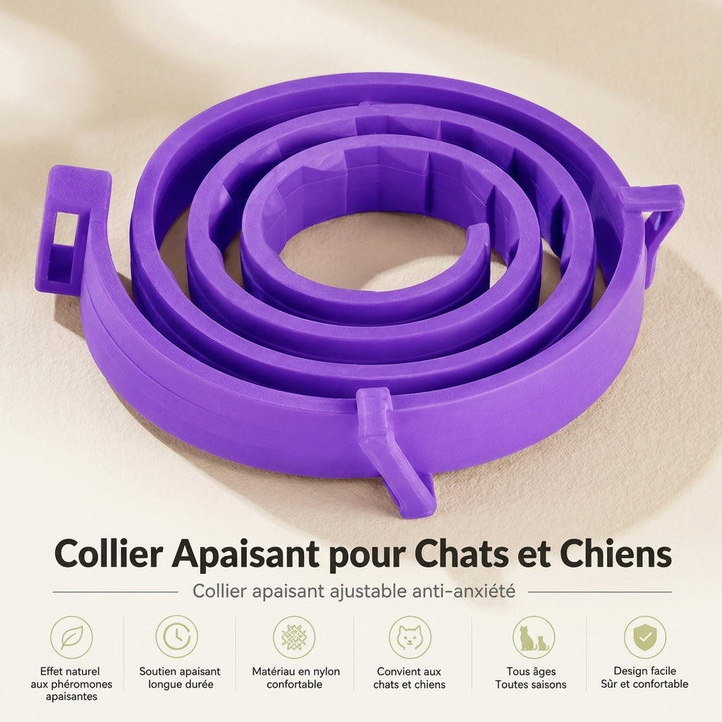 Collier apaisant pour Chat et Chien