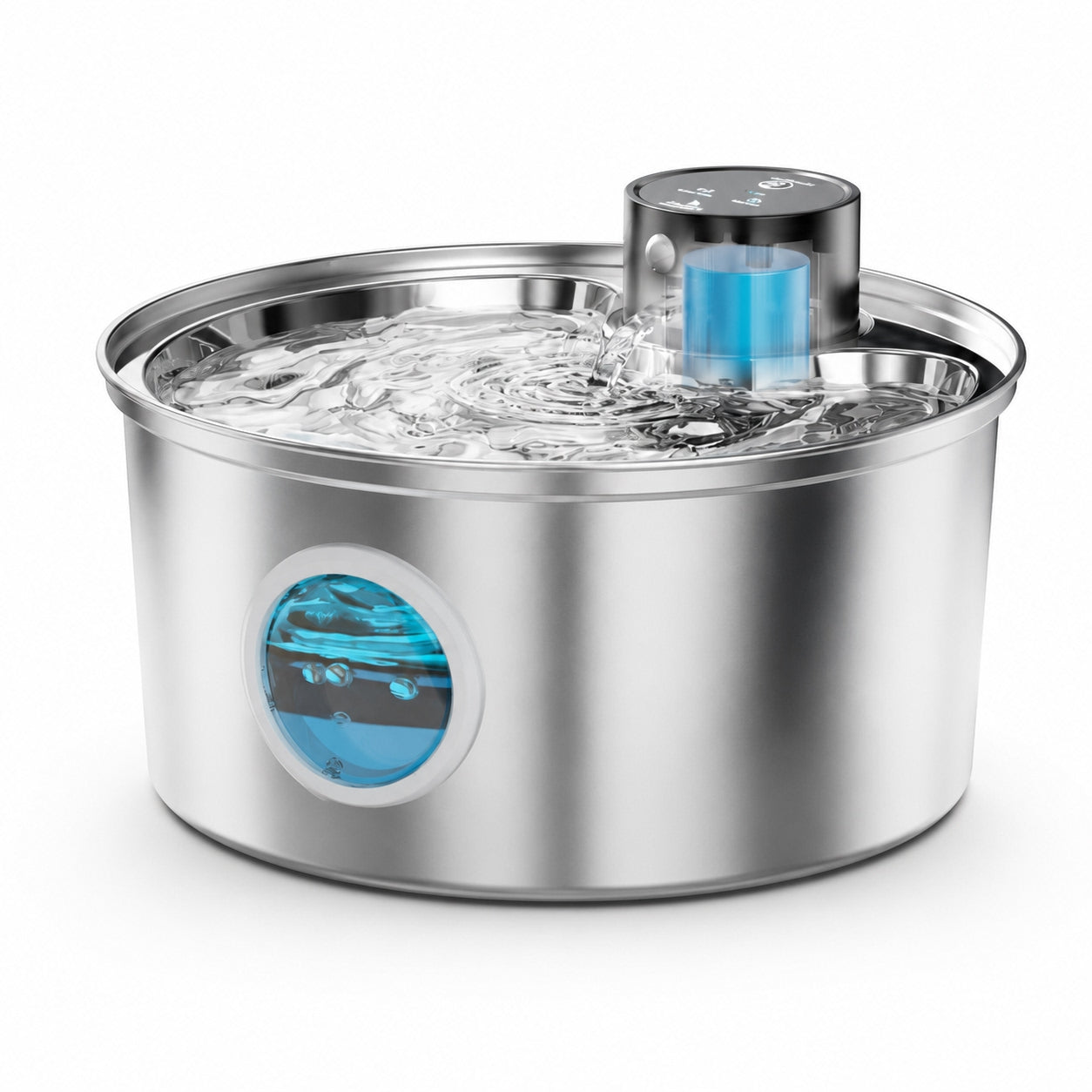 Fontaine à eau inox 3,2 L pour chat