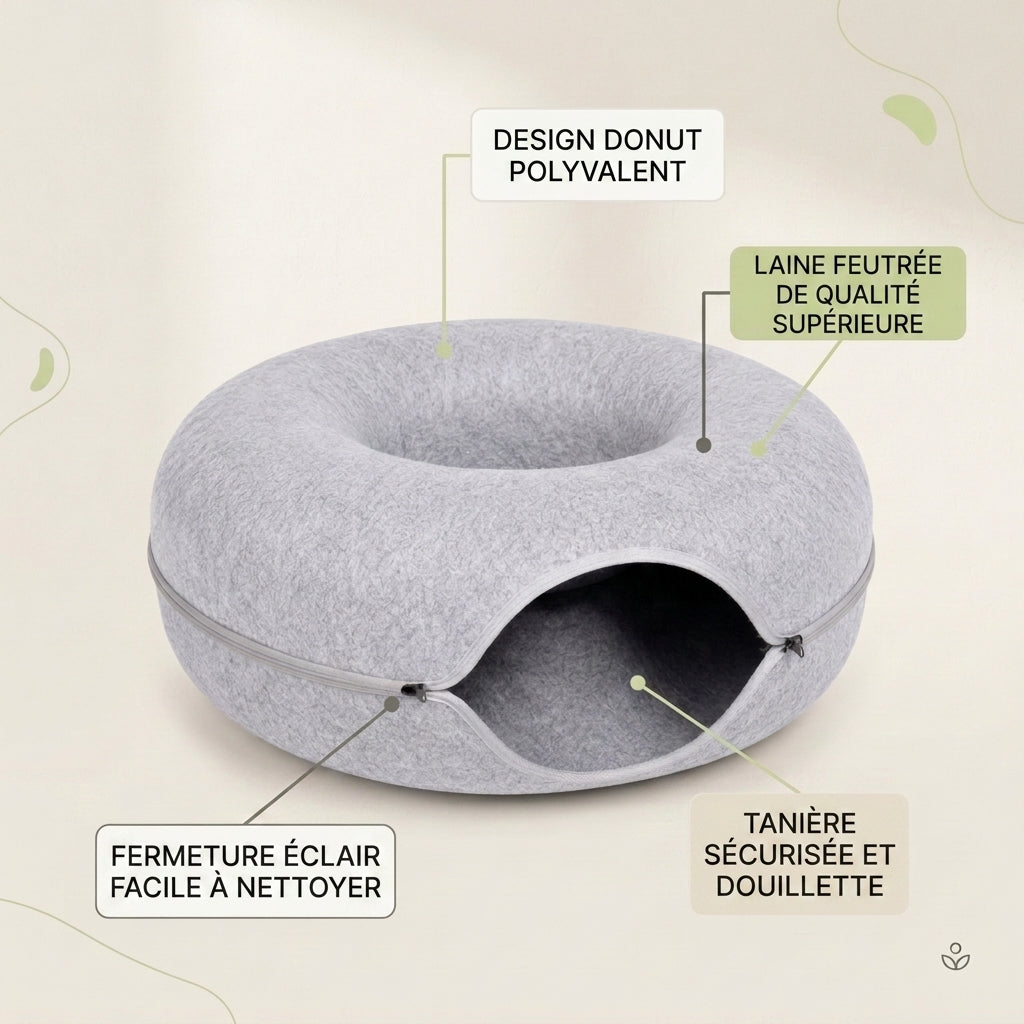 Maison donut pour Chat