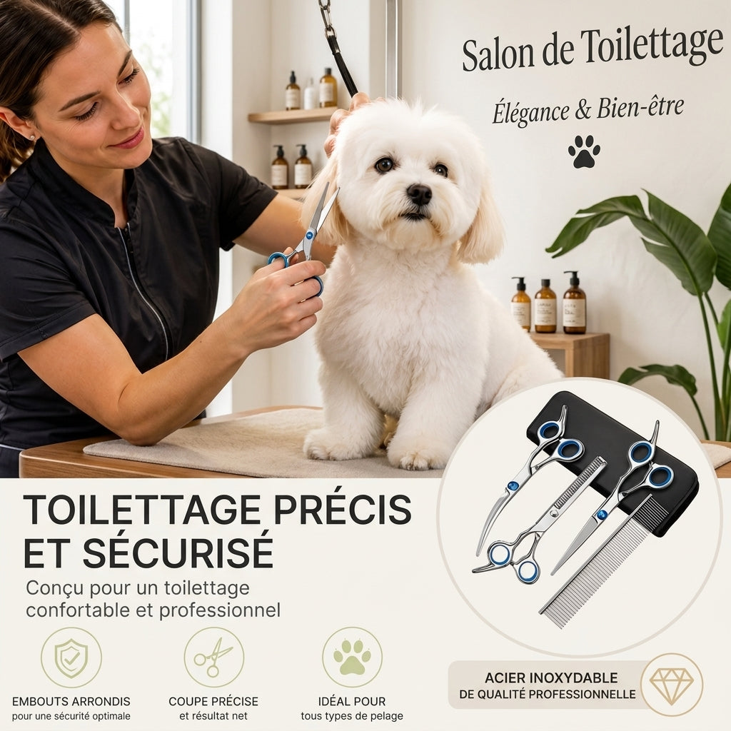 Trousse toilettage pour Chien
