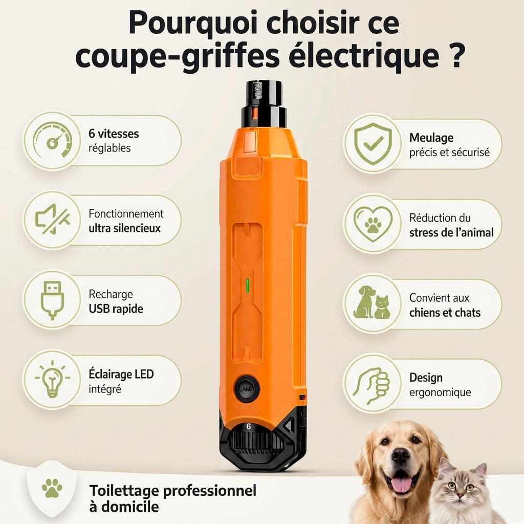 Lime à ongle pour Chien