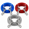 Câble d'attache robuste 3 mètres pour chien