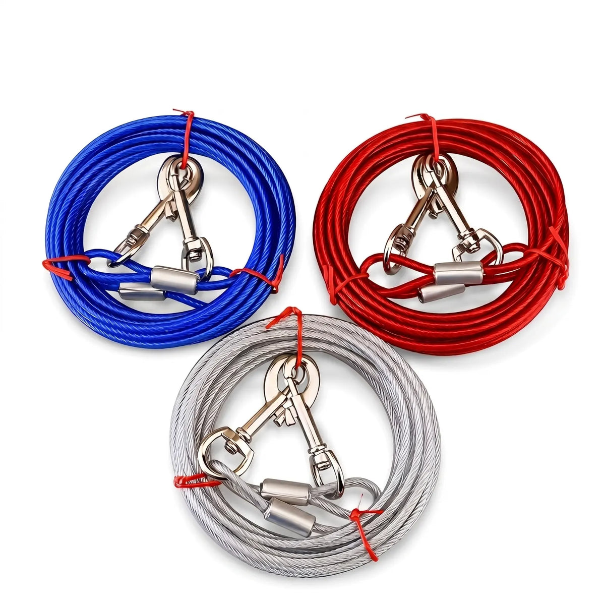 Câble d'attache jardin Chien piquet ancrage