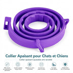 Collier apaisant anti-anxiété pour chat et chien