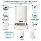 Distributeur de croquettes minimaliste