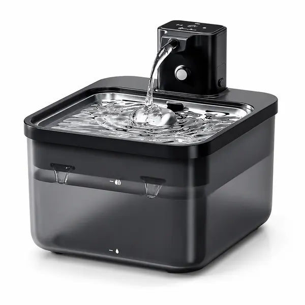 Fontaine à Eau sans Fil pour Chat 2,5 L – Détection de Mouvement
