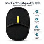 Gant électrostatique anti-poils réutilisable