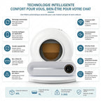 Litière automatique connectée pour chat