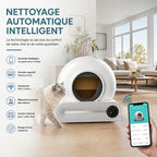Litière automatique connectée pour chat