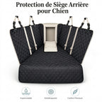 Protection de siège auto pour chien - noir