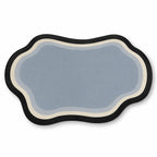 Tapis décoratif forme vague pour chat et chien