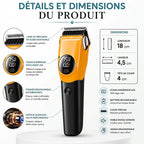 Tondeuse avec écran LCD pour chien et chat